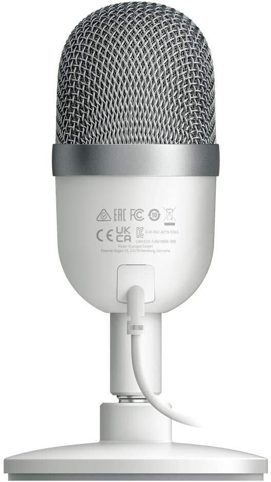 Mikrofons Razer Seiren Mini Balts cena un informācija | Mikrofoni | 220.lv