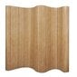 Telpas starpsiena no bambusa, dabīgā krāsā, 210x195 cm цена и информация | Aizslietņi | 220.lv