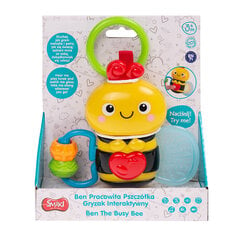 Smiki interaktīvs grabulis-graužamā rotaļlieta Strādājošas bites, 6734100 cena un informācija | Rotaļlietas zīdaiņiem | 220.lv