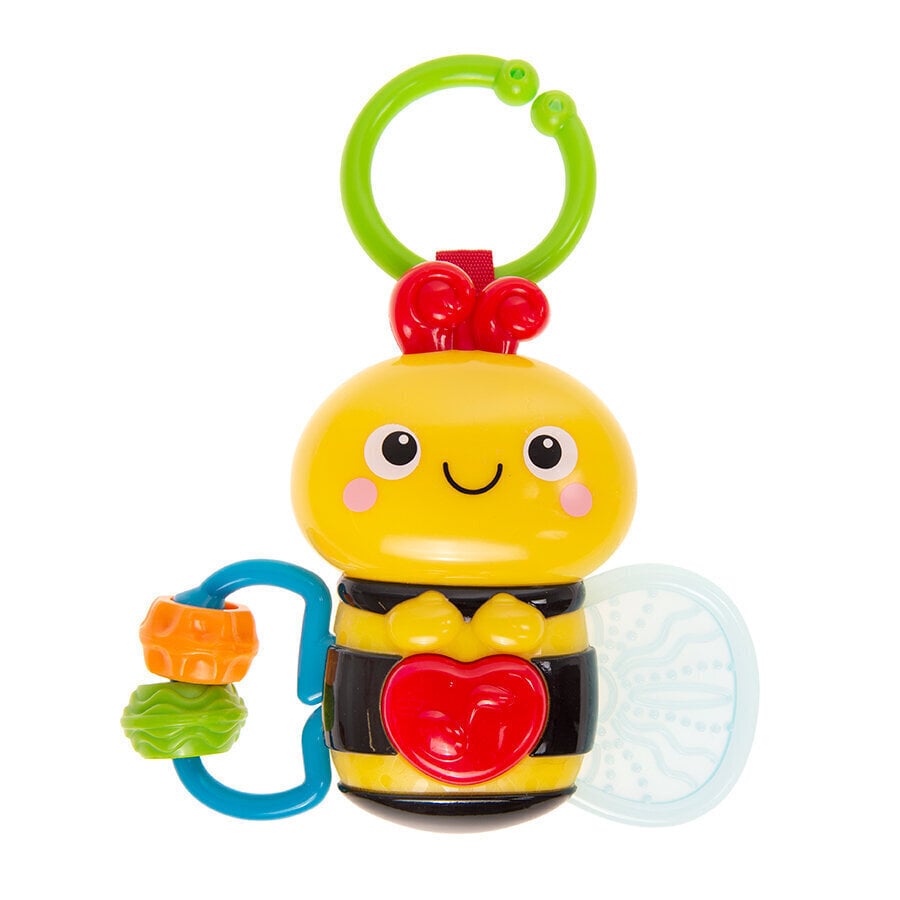 Smiki interaktīvs grabulis-graužamā rotaļlieta Strādājošas bites, 6734100 cena un informācija | Rotaļlietas zīdaiņiem | 220.lv