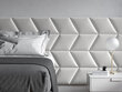 Mīkstas sienas plāksnes, 3 gab., Cosmopolitan Design Makira L2, baltas cena un informācija | Mīkstie sienas paneļi | 220.lv