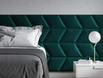 Mīkstas sienas plāksnes, 3 gab., Cosmopolitan Design Makira L7, zilganas