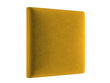Mīkstas sienas plāksnes, 3 gab., Mazzini Sofas Sedum R1, dzeltenas cena un informācija | Mīkstie sienas paneļi | 220.lv
