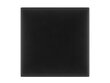 Mīkstas sienas plāksnes, 3 gab., Mazzini Sofas Sedum R4, melnas cena un informācija | Mīkstie sienas paneļi | 220.lv