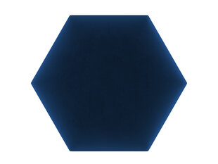 Mīkstas sienas plāksnes, 3 gab., Cosmopolitan Design Lovon R6, zilas cena un informācija | Mīkstie sienas paneļi | 220.lv