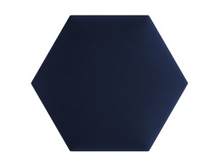 Mīkstas sienas plāksnes, 3 gab., Cosmopolitan Design Lovon L6, zilas cena un informācija | Mīkstie sienas paneļi | 220.lv