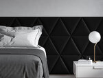 Mīkstas sienas plāksnes, 3 gab., Cosmopolitan Design Sund L4, melnas