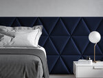 Мягкие настенные панели, 3 шт., Cosmopolitan Design Sund L6, синие