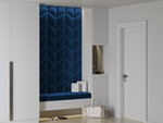 Mīkstas sienas plāksnes, 3 gab., Cosmopolitan Design Makira R6, zilas