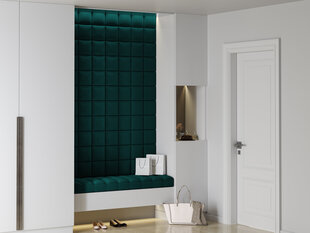 Mīkstas sienas plāksnes, 3 gab., Cosmopolitan Design Majuro L7, zilganas cena un informācija | Mīkstie sienas paneļi | 220.lv