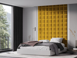 Мягкие настенные панели, 3 шт., Kooko Home Mikado R1, желтые цена и информация | Мягкие стеновые панели | 220.lv