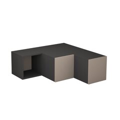 ТВ столик Compact, серый/светло-коричневый цена и информация | Тумбы под телевизор | 220.lv