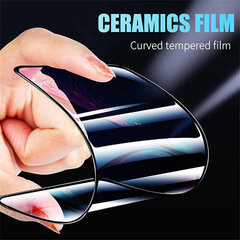 Защитное стекло clear ceramic, full cover, full glue для iPhone 12/12 PRO  цена и информация | Защитные пленки для телефонов | 220.lv