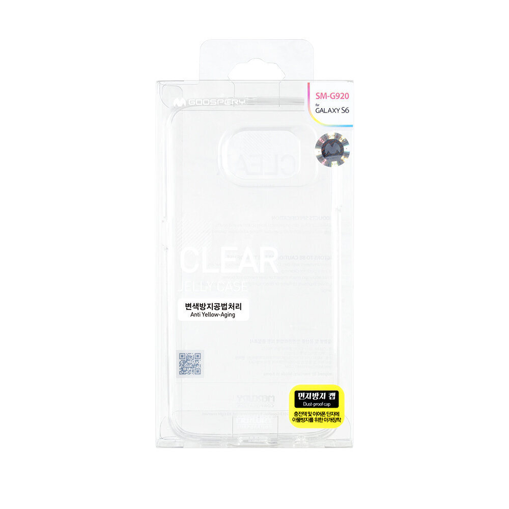 Telefona maciņš Mercury Jelly Clear Huawei P30 Lite/Nova 4E, caurspīdīgs цена и информация | Telefonu vāciņi, maciņi | 220.lv