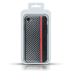 Чехол "Mulsae Carbon" Apple iPhone 7 Plus/8 Plus черный цена и информация | Чехлы для телефонов | 220.lv