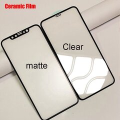 Защитное стекло Matte Ceramic, Full Glue, Full Cover для Huawei Y7 2019, Y7 PRO 2019,Y7 PRIME 2019 цена и информация | Защитные пленки для телефонов | 220.lv