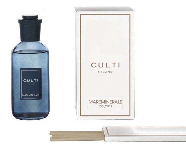 Mājas smaržas ar nūjiņām Culti Milano Colors Blue Mareminerale, 250 ml цена и информация | Mājas aromāti | 220.lv