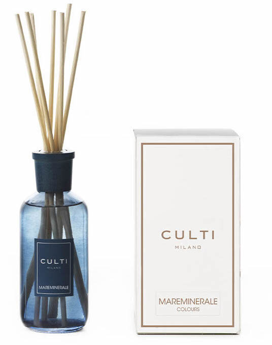 Mājas smaržas ar nūjiņām Culti Milano Colors Blue Mareminerale, 250 ml цена и информация | Mājas aromāti | 220.lv