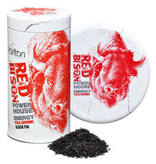 DĀVANU KOMPLEKTS - TARLTON Red Bison - Black tea, Ceilonas Melnā beramā lapu tēja, 100g цена и информация | Чай | 220.lv
