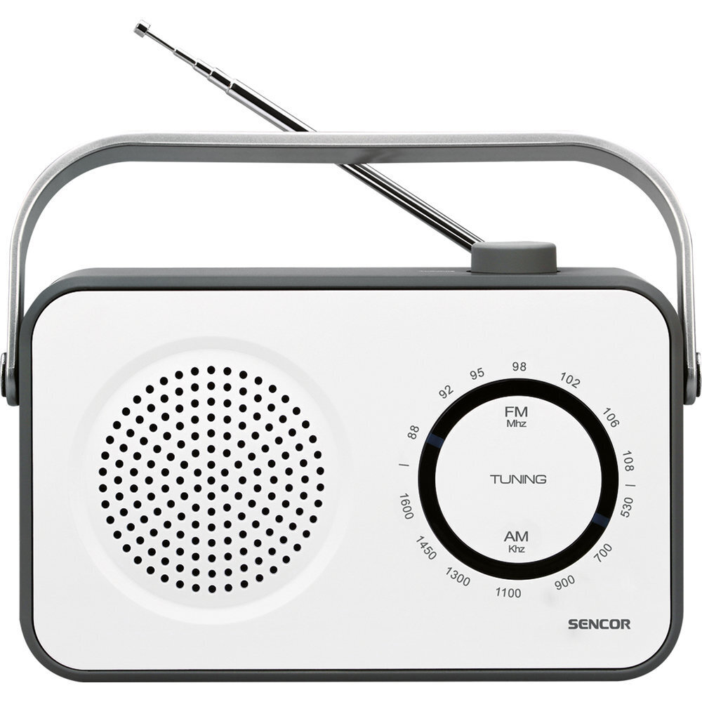 FM/AM radio uztvērējs Sencor SRD 2100 W цена и информация | Magnetolas | 220.lv