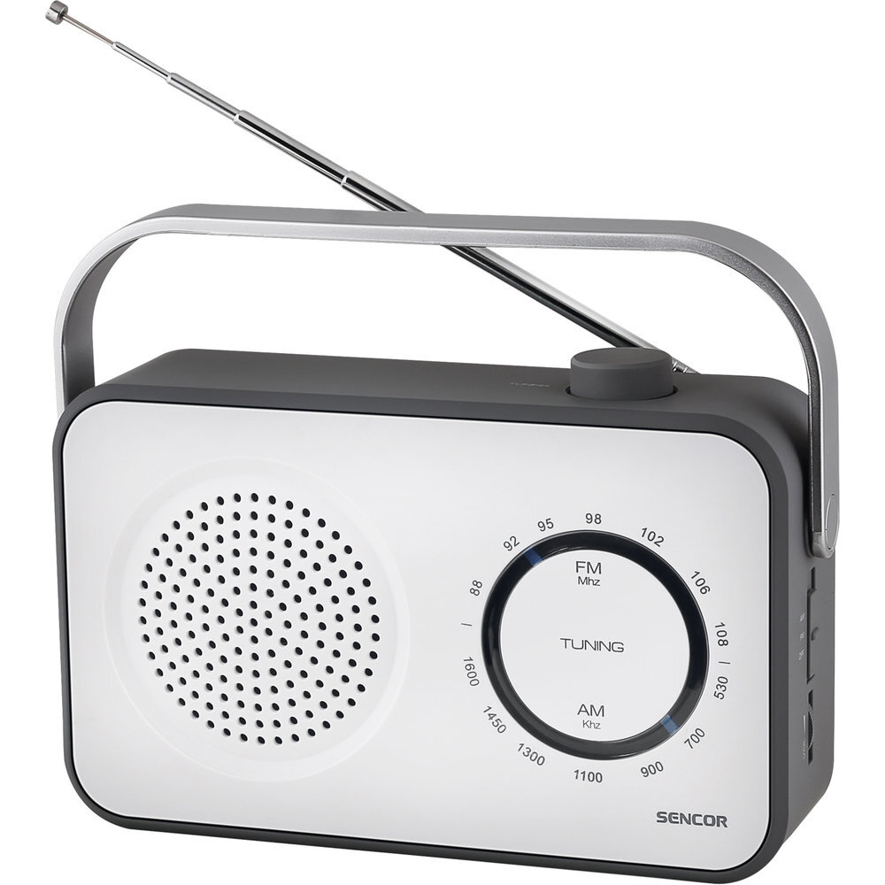 Magnetola FM/AM radio uztvērējs Sencor SRD 2100 W cena | 220.lv