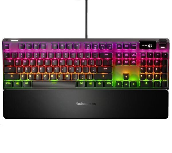 SteelSeries APEX 7 Blue Switch RGB US cena un informācija | Klaviatūras | 220.lv