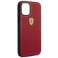 Ferrari FESPEHCP12SRE Off Track Izturīgs Silikona Aizsargapvalks Apple iPhone 12 Mini Sarkans цена и информация | Telefonu vāciņi, maciņi | 220.lv