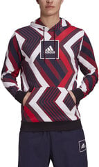 Adidas Джемпер M Aop Hoodie Blue Red White цена и информация | Мужские толстовки | 220.lv