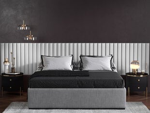 Мягкие стеновые панели Mazzini Sofas Eustoma C1, 3 шт., белые цена и информация | Мягкие стеновые панели | 220.lv