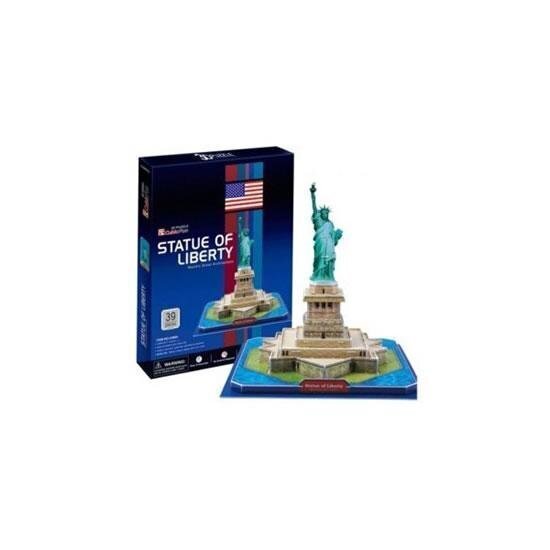 3D puzle CubicFun Brīvības statuja, 39 d. цена и информация | Puzles, 3D puzles | 220.lv