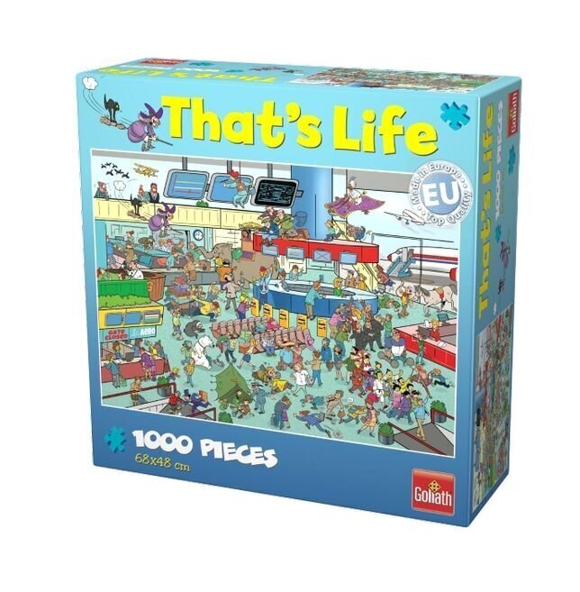 Puzle That's Life Lidosta/Airport, 71363.106, 1000 d. cena un informācija | Puzles, 3D puzles | 220.lv