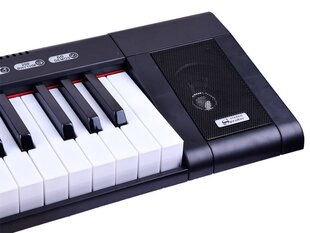 Синтезатор с освещенными клавишами, черный цена и информация | Развивающие игрушки | 220.lv