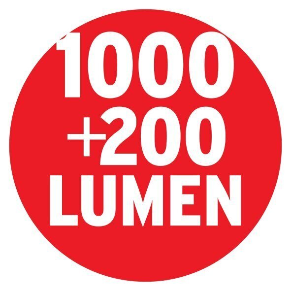 Uzlādējams darba apgaismojums Brennenstuhl 3,7 V / 4,4 Ah LED 1000lm + 200lm IP54 цена и информация | Lukturi | 220.lv