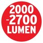 Darba gaisma Brennenstuhl 30W 3000lm LED uzlādējama IP65 Rufus Gamma cena un informācija | Lukturi | 220.lv