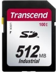 Transcend TS512MSD100I MicroSD 512MB cena un informācija | Atmiņas kartes mobilajiem telefoniem | 220.lv