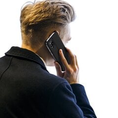 Grāmatveida telefona maciņš priekš Samsung Galaxy A42 5G, Dux Ducis Premium Magnet Case, melns cena un informācija | Telefonu vāciņi, maciņi | 220.lv