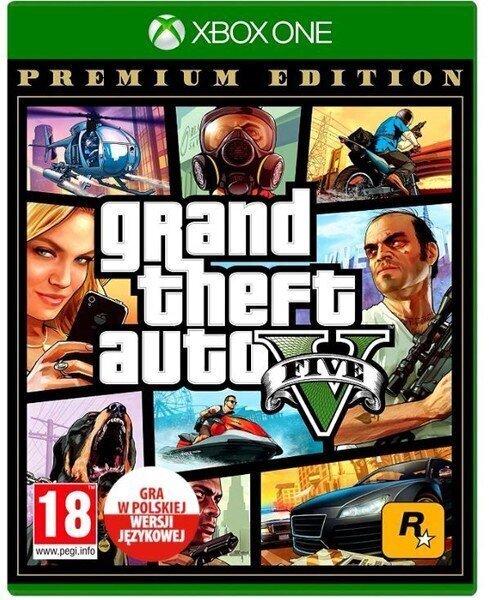 Grand Theft Auto V Premium Edition, Xbox One cena un informācija | Datorspēles | 220.lv