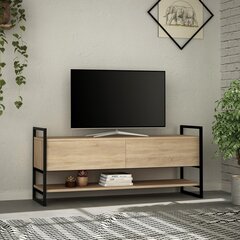 ТВ столик Metola, коричневый цена и информация | Тумбы под телевизор | 220.lv