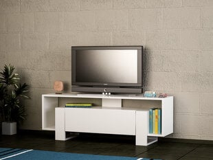 ТВ столик Mery, белый цена и информация | Тумбы под телевизор | 220.lv
