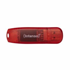 USB Zibatmiņa INTENSO Rainbow Line 128 GB cena un informācija | USB Atmiņas kartes | 220.lv
