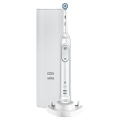 D706.514.6X Oral-B GENIUS X 20100N WHITE cena un informācija | Elektriskās zobu birstes | 220.lv