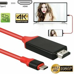 RoGer RO-USBC2HDMI-RE цена и информация | Кабели для телефонов | 220.lv