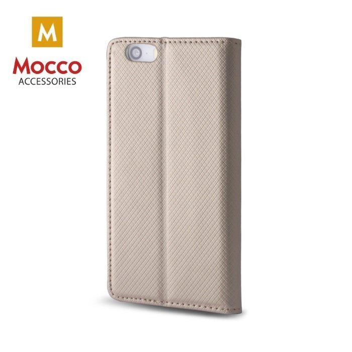 Mocco Smart Magnet Book Case Grāmatveida Maks Telefonam Xiaomi Redmi Go Zeltains cena un informācija | Telefonu vāciņi, maciņi | 220.lv