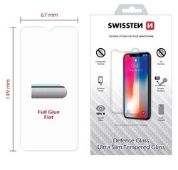 Swissten Ultra Slim Tempered Glass Premium 9H Aizsargstikls Huawei Y6s cena un informācija | Ekrāna aizsargstikli | 220.lv