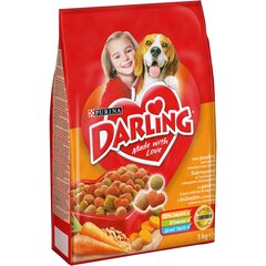 DARLING sausā barība suņiem (vista) 3kg cena un informācija | Sausā barība suņiem | 220.lv