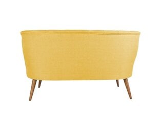 Mīksts sols Artie Richland Loveseat, dzeltens cena un informācija | Dīvāni | 220.lv