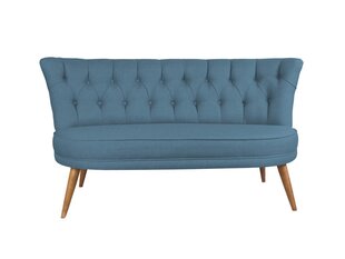 Mīksts sols Artie Richland Loveseat, zils cena un informācija | Dīvāni | 220.lv