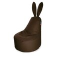Кресло-мешок Qubo™ Mommy Rabbit Cocoa, коричневое