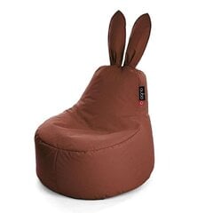 Bērnu sēžammaiss Qubo™ Baby Rabbit Cocoa Pop Fit, brūns cena un informācija | Sēžammaisi, klubkrēsli, pufi bērniem | 220.lv