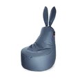 Кресло-мешок Qubo™ Mommy Rabbit Slate, темно-синее